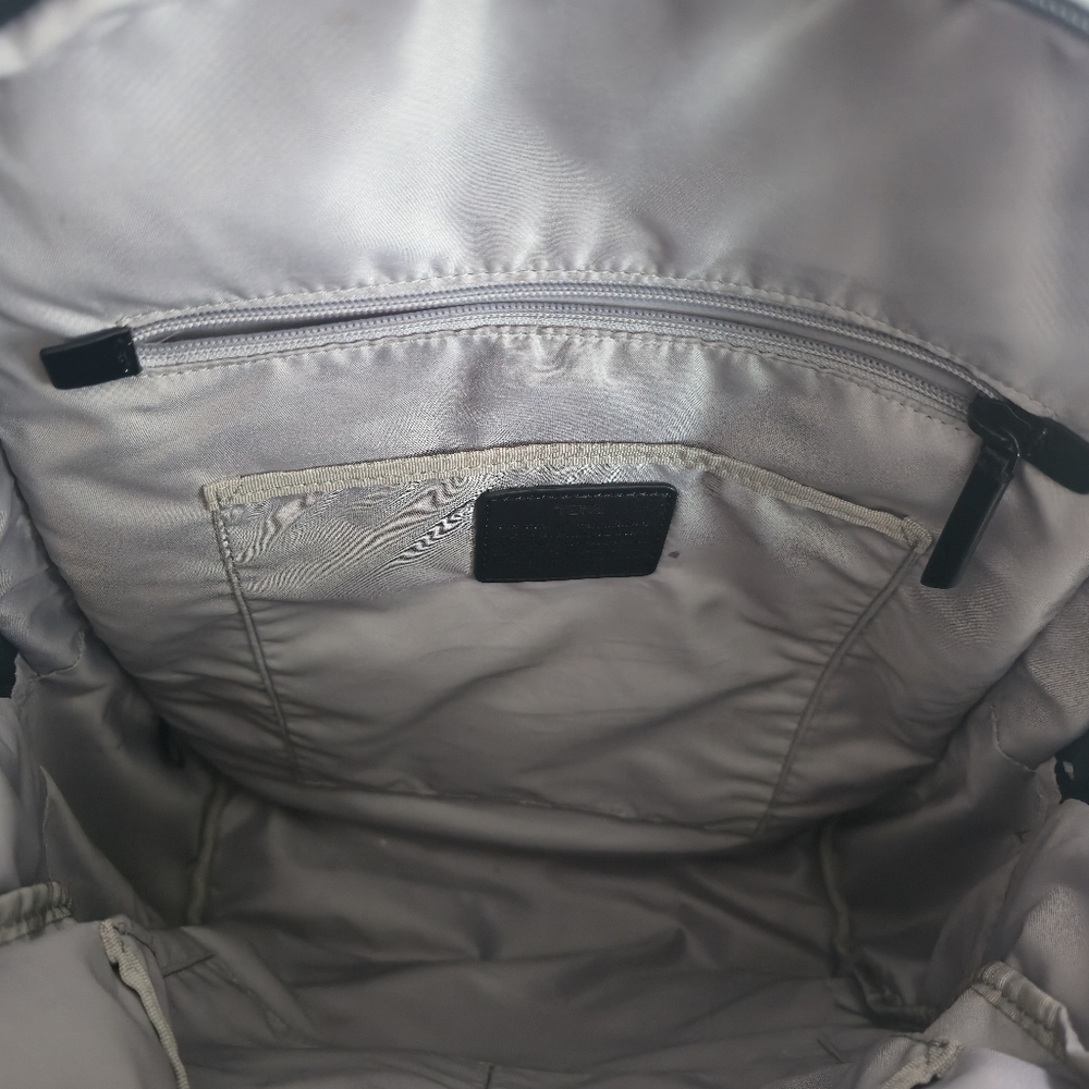 Tumi Voyageur Carson Backpack Nylon in Grey Mist - Picture 4 of 14